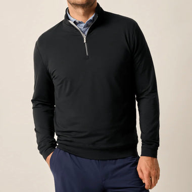 Johnnie-O Motion 1/4 Zip - Black
