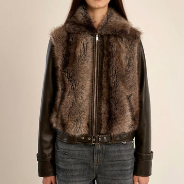 Molly Bracken Bi-Material Jacket