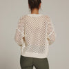 7Diamonds cream Rene knit bomber