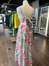 Meet Me In Santorini Aegean Garden Bloom Dress