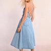 Molly Bracken Midi Denim Dress