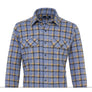 American Heritage Indigo Plaid Stretch Jacket