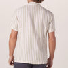 The Normal Brand agave stripe freshwater camp shirt