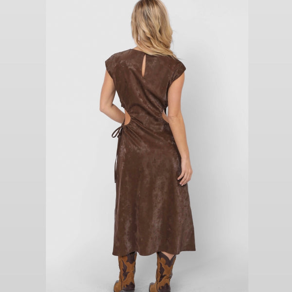 Sadie & Sage Leather Cutout Dress – Graif Clothing