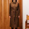 FRNCH Barbet Dress - Brown