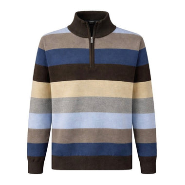 F/X Fusion Thick Striped Quarter Zip