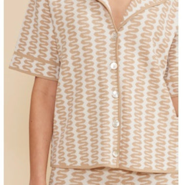 Lucy Paris Fuji Knit Shirt