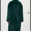 Joseph Ribkoff Emerald Fur Coat