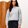 FRNCH Camelia Grey Sweater