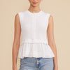 Lucy Paris white Millie top