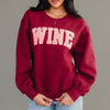 Panache Apparel Wine Crewneck