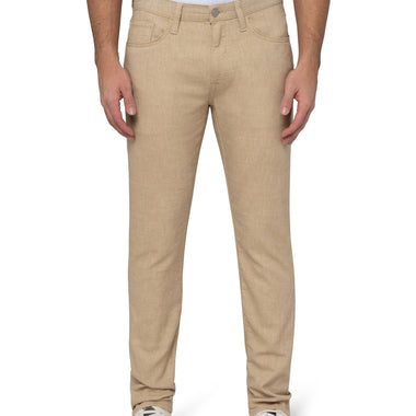 Mavi Marcus slim straight leg beige linen