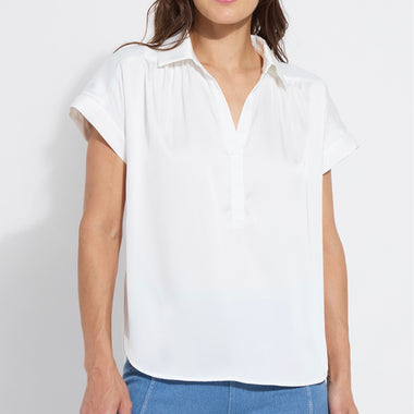 Lyssé Amaya Pull on Top - Off White