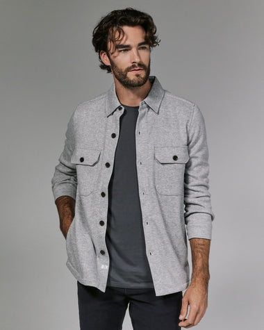 7Diamonds Grey Generation Relaxed Over-Shirt