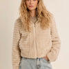 Molly Bracken Faux Fur Zip Up