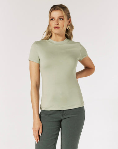 7Diamonds Sage Core Crew Tee