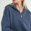 Sage The Label Suzy Half Zip Sweater