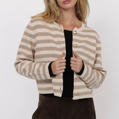 Sage The Label Daphne Stripe Cardigan