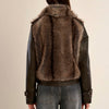 Molly Bracken Bi-Material Jacket