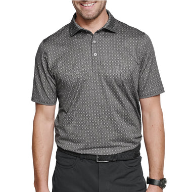 Johnston & Murphy Grey Performance Medallion Polo