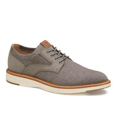 Johnston & Murphy Grey Knit Upton Plain Toe