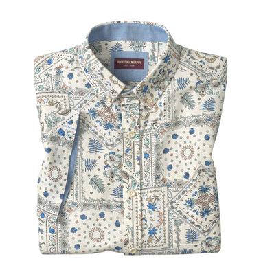 J&M Bandana Print Short Sleeve