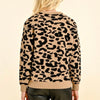 Molly Bracken Cheetah Print Sweater