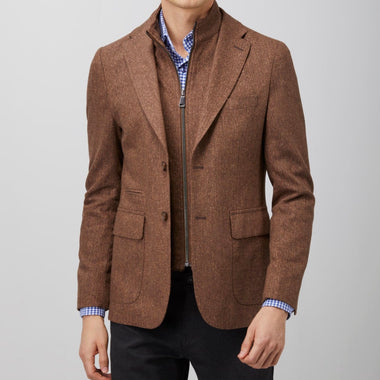 LEO Brown Tweed Jacket