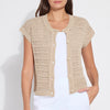 Lyssé Brisa Linen Mesh Cardigan