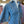 FRNCH blue denim short sleeve dress