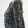 Joseph Ribkoff Sequin Cropped Cardigan