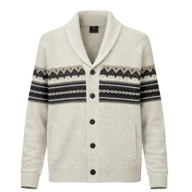 F/X Fusion White Knit Cardigan