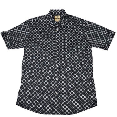 Trend S/S Black/White Floral Petal Print