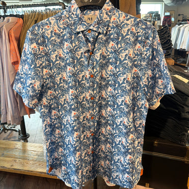 American Heritage Blue Palm Performance Shirt