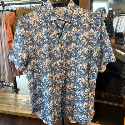 American Heritage Blue Palm Performance Shirt