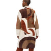 Joseph Ribkoff Absract Pattern Overcoat