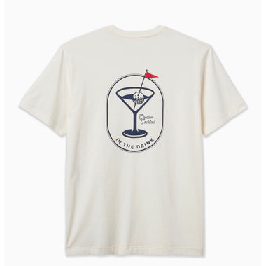 Toes on the Nose In The Drink S/S Tee - Natural