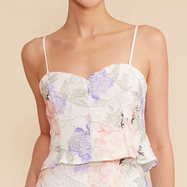 Lucy Paris Kenna Lace Top - Multi Floral
