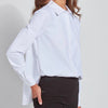 Lyssé Slim White Button Down