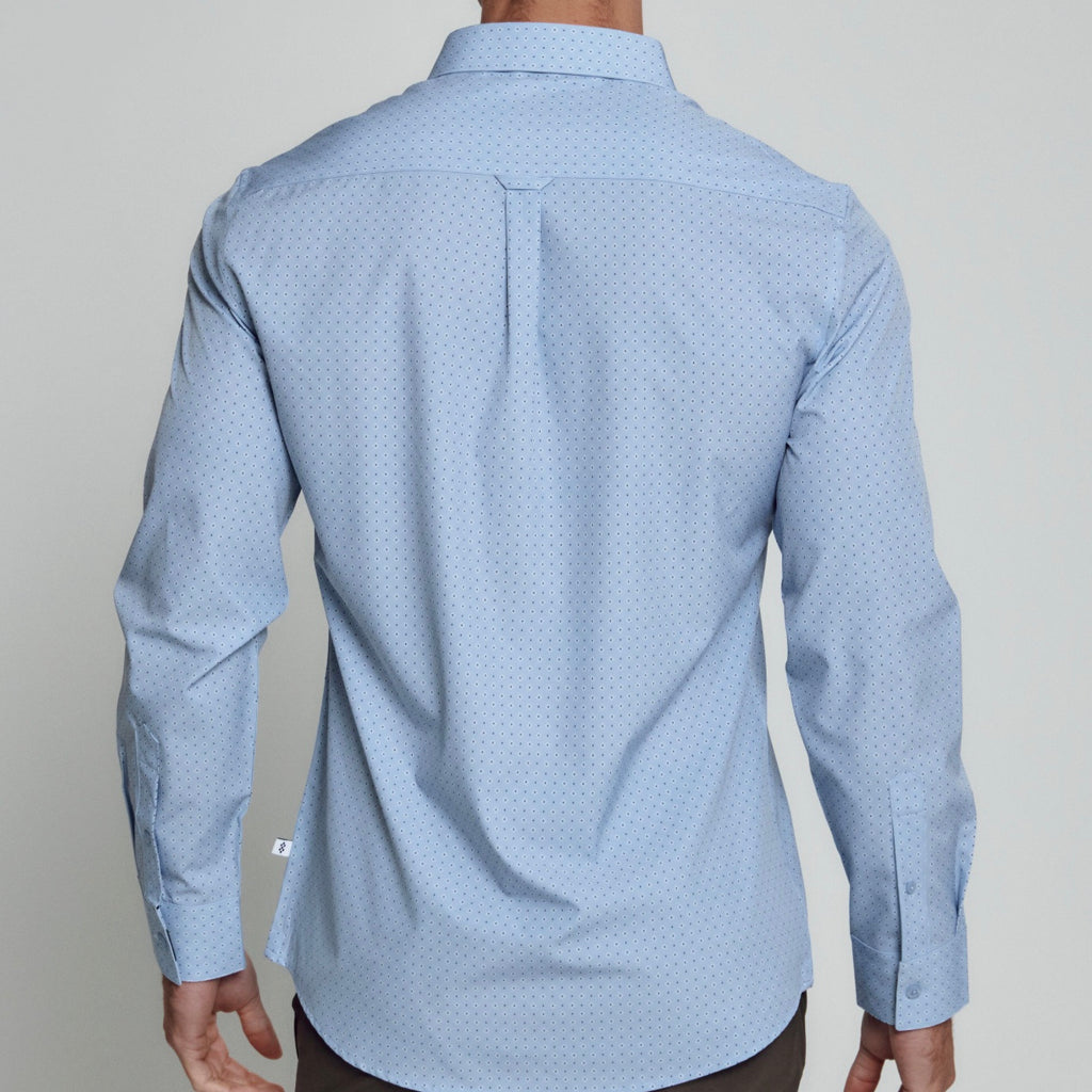 Men's 7 Diamonds Gatler Long Sleeve Button Up Shirt 2XLarge Dusty Blue Men's 7 Diamonds Gatler Long Sleeve Button Up Shirt 2XLarge Dusty Blue