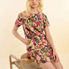 Molly Bracken Floral T-shirt Dress