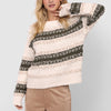 Sadie & Sage Loosen Up Striped Sweater