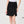 Joseph Ribkoff woven black a-line skirt