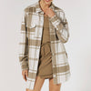 7Diamonds sand gen plaid shacket