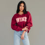 Panache Apparel Wine Crewneck