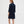 Joseph Ribkoff midnight blue knee-length shift dress