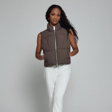 7Diamonds chocolate Chelsea vest
