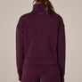 7 Diamonds Plum Rev Quarter Zip