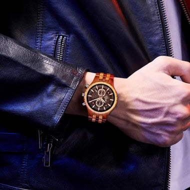 Wooden Element Premium Afrobeats Watch