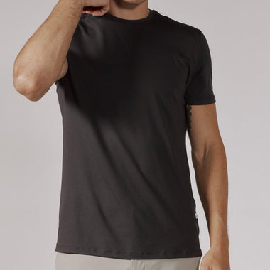 7 Diamonds anthracite core crew neck